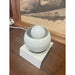 Vintage Mid Century Modern Style White Spherical Lamp