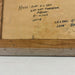 Vintage Mid Century Modern Style original Boat Yard painting.