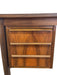 Vintage Mid-Century Modern Teak Desk with Sculpted Handles and Dovetailed Drawers, Made in Denmark ( Available by online purchase only )