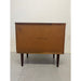 Vintage Mid Century Modern Three Drawer Nightstand by Dixie Furniture