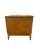 Vintage Mid Century Modern Two-Drawer End table Night Stand with Sculpted Handles