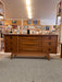 Vintage Mid Century Modern Walnut 9 Drawer Dresser Dovetailed Drawers with Solid Wood Drawer Pulls