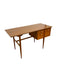 Vintage Mid Century Modern Walnut Desk in Style of Drexel Declaration by Kipp Stewart