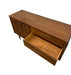 Vintage Mid Century Modern Walnut and Pecan credenza Broyhill Premier Line Sculptra Collection Circa 1957 (Available by Online Purchase Only)