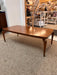 Vintage Mid Century Modern WalnutCoffee Table with Rocket Legs Laminate Top