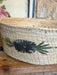 Vintage Mid Century Modern Woven Basket