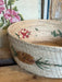 Vintage Mid Century Modern Woven Basket
