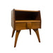Vintage Mid Century Solid Maple End Table by Heywood Wakefield