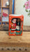 Vintage Mommy kissing Santa plastic figures with Box.