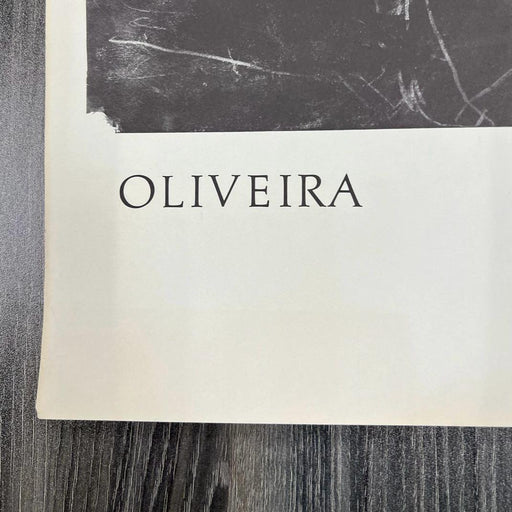 Vintage Nathan Oliveira Poster From Stanford University Exhibition Print.