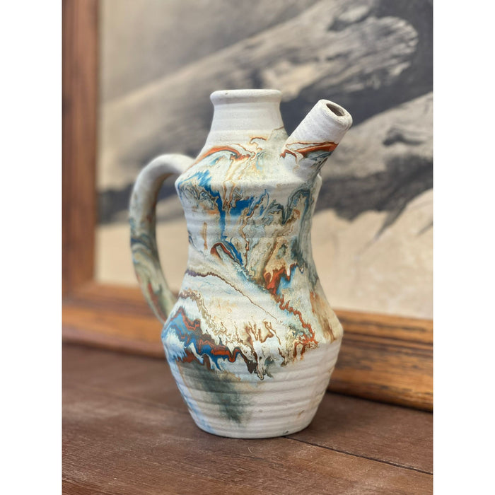 Vintage Nemadji Pottery ネマジポタリー USA Vintage Nemadji Pottery Vase Mcm Home Décor Antique Mid Century