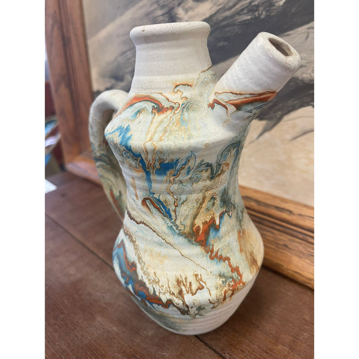 Vintage Nemadji Pottery Vase Mcm Home Décor Antique Mid Century