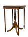 Vintage Nesting Demi Lune Federal and Neoclassical Style Side Accent Table by Imperial Grand Rapids