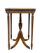 Vintage Nesting Demi Lune Federal and Neoclassical Style Side Accent Table by Imperial Grand Rapids
