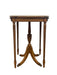 Vintage Nesting Demi Lune Federal and Neoclassical Style Side Accent Table by Imperial Grand Rapids