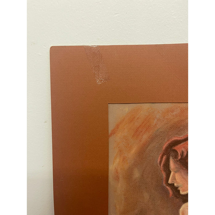 Vintage Original Female Nude Portrait