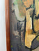 Vintage Original Framed and Signed Abstract Mid Century Artwork.