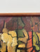 Vintage Original Framed and Signed Abstract Mid Century Artwork.