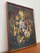 Vintage Original Framed and Signed Abstract Mid Century Artwork.
