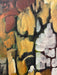 Vintage Original Framed and Signed Abstract Mid Century Artwork.