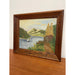 Vintage Original Framed and Signed Lakeside Landscape Artwork