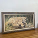 Vintage Original Framed and Signed Painting of Lion Cub by Lori Benton . Circa 1988s.