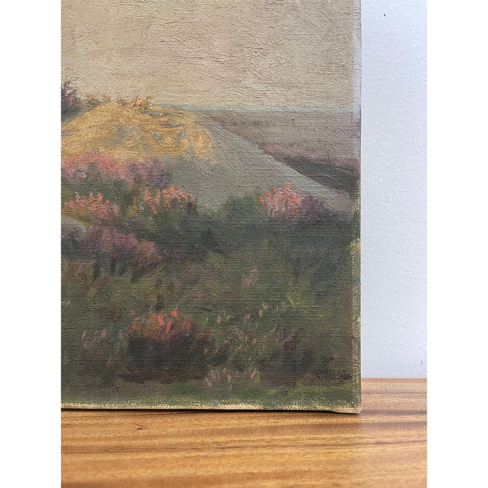 Vintage Original Landscape Scenic Painting Possibly French.