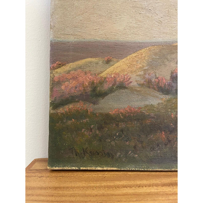 Vintage Original Landscape Scenic Painting Possibly French.