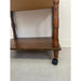 Vintage Petite Three Tier Wooden Bar cart