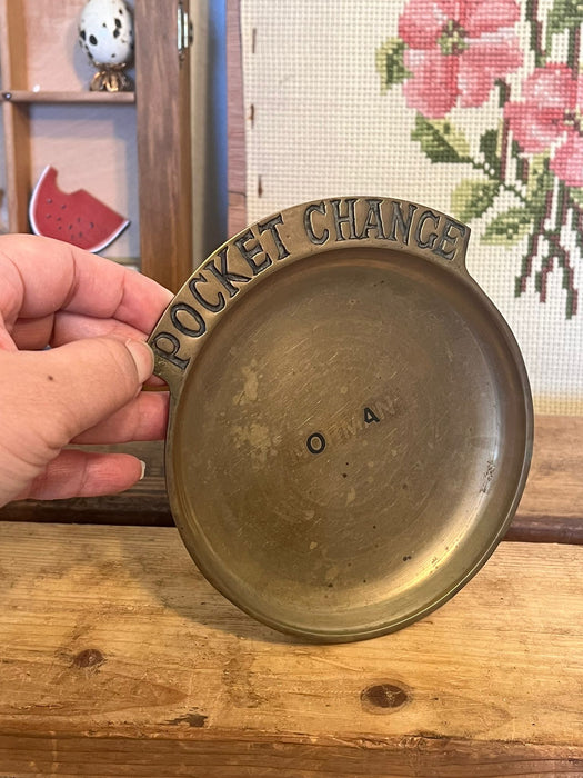 Vintage Pocket change dish
