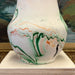 Vintage Primitive Stamped Nemadji Swirl Pottery Vase.