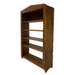 Vintage Primitive Style Wood Bookcase Shelves