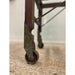 Vintage Reclaimed Wood Coffee Table Glass Top