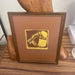 Vintage Rustic Western Horse Silhouette print, signed, dated, and numbered.