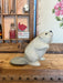 Vintage Signed 1958 Porcelain beaver Figurine.
