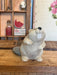 Vintage Signed 1958 Porcelain beaver Figurine.