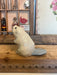 Vintage Signed 1958 Porcelain beaver Figurine.