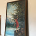 Vintage Signed Framed Scenic 1921 Painting.( online purchase only)