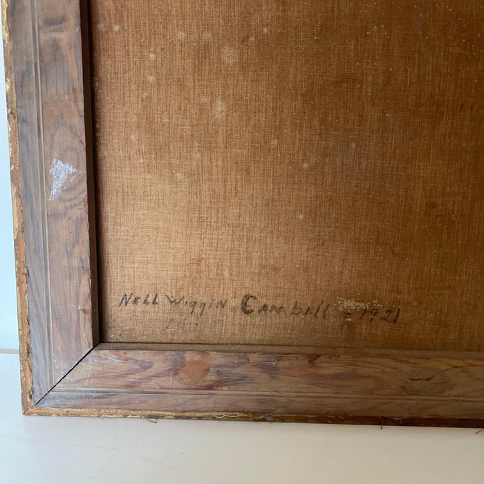 Vintage Signed Framed Scenic 1921 Painting.( online purchase only)