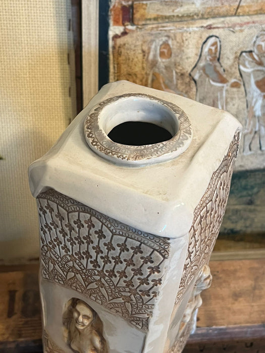 Vintage Signed Mid Century Modern Studio Pottery Vase (Available by online purchase only)