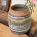 Vintage Signed Studio Pottery Vase With Nice Glaze Details as Is.(Available by online purchase only)