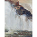 Vintage Signed Waterfall and Hunter Landscape Artwork