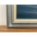 Vintage Signed and Framed Original Painting of Seascape With Waves on Canvas