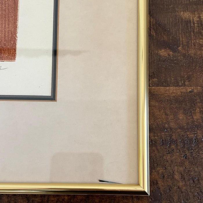 Vintage Signed,numbered and framed Soicher Marin Inc Cityscape 11 print by David Park.