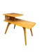 Vintage Solid Wood Maple Mid Century Modern End Table Set by Heywood Wakefield Original Finish