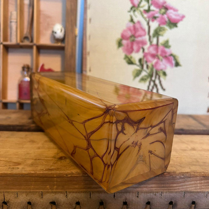 Vintage Swirled Resin Glassware - as Is ( online purchase only )