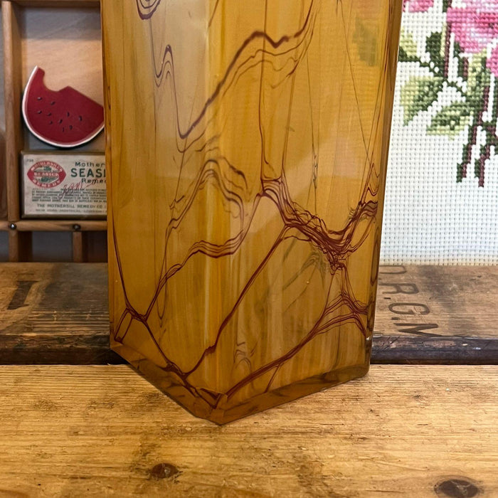 Vintage Swirled Resin Glassware - as Is ( online purchase only )