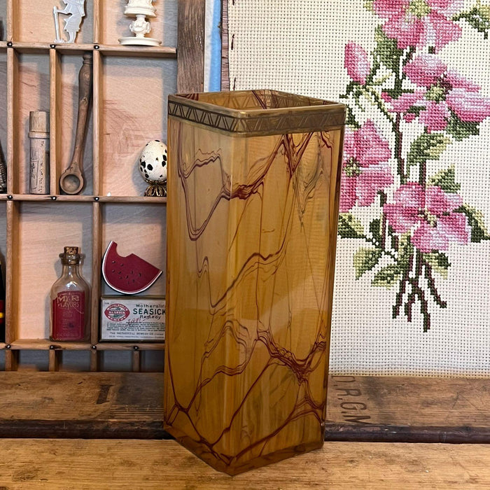 Vintage Swirled Resin Glassware - as Is ( online purchase only )