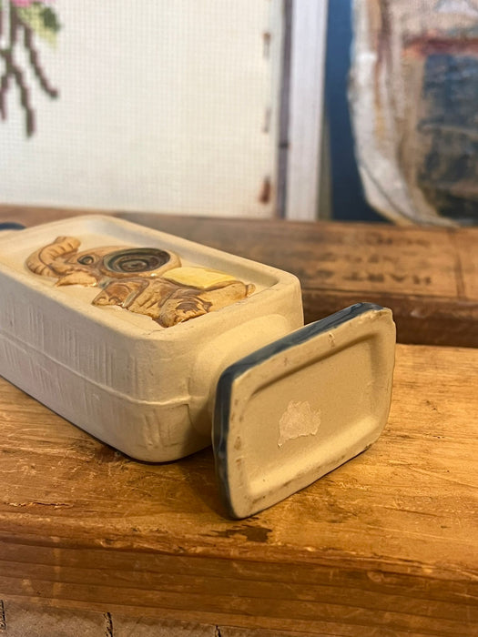 Vintage Takahashi Elephant Bud Vase. (Online purchase only)