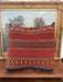 Vintage Traditional Woven Mini Pillow Charactestic of Folk and Ethnic Textiles